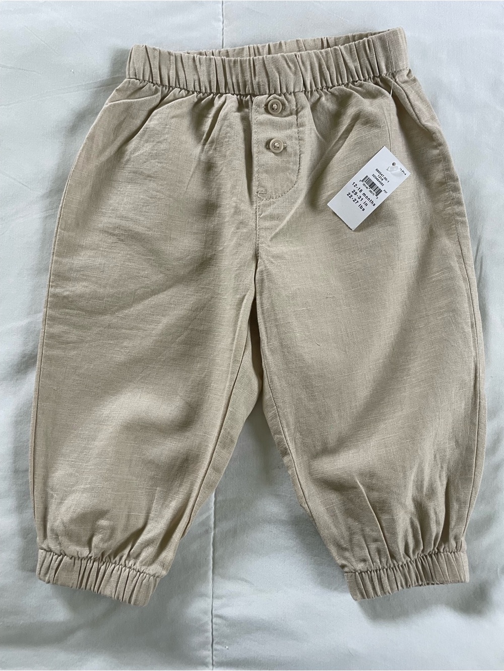 Baby GAP Cream Joggers